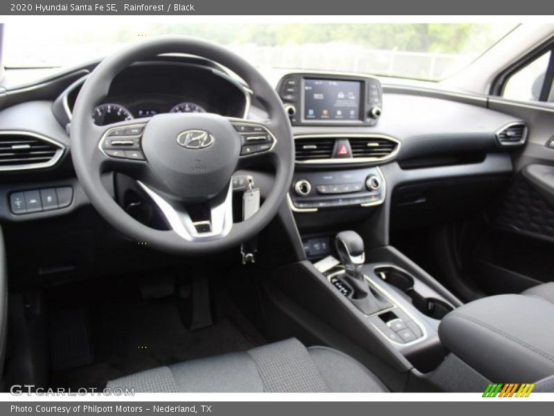 Rainforest / Black 2020 Hyundai Santa Fe SE