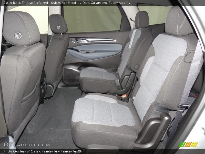 Quicksilver Metallic / Dark Galvanized/Ebony Accents 2019 Buick Enclave Preferred