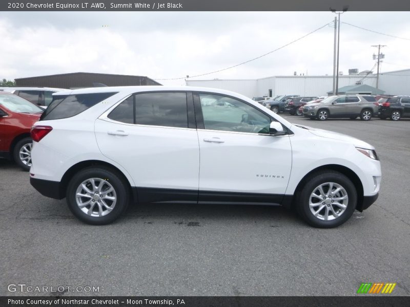 Summit White / Jet Black 2020 Chevrolet Equinox LT AWD
