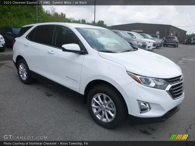 Summit White / Jet Black 2020 Chevrolet Equinox LT AWD