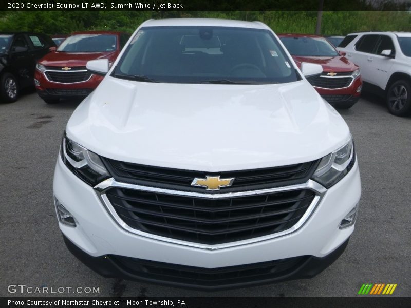 Summit White / Jet Black 2020 Chevrolet Equinox LT AWD