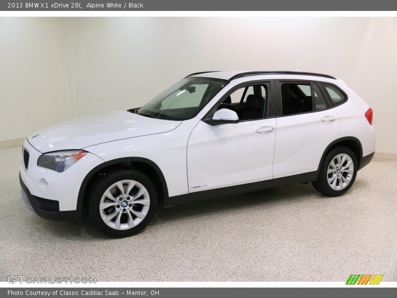 Alpine White / Black 2013 BMW X1 xDrive 28i