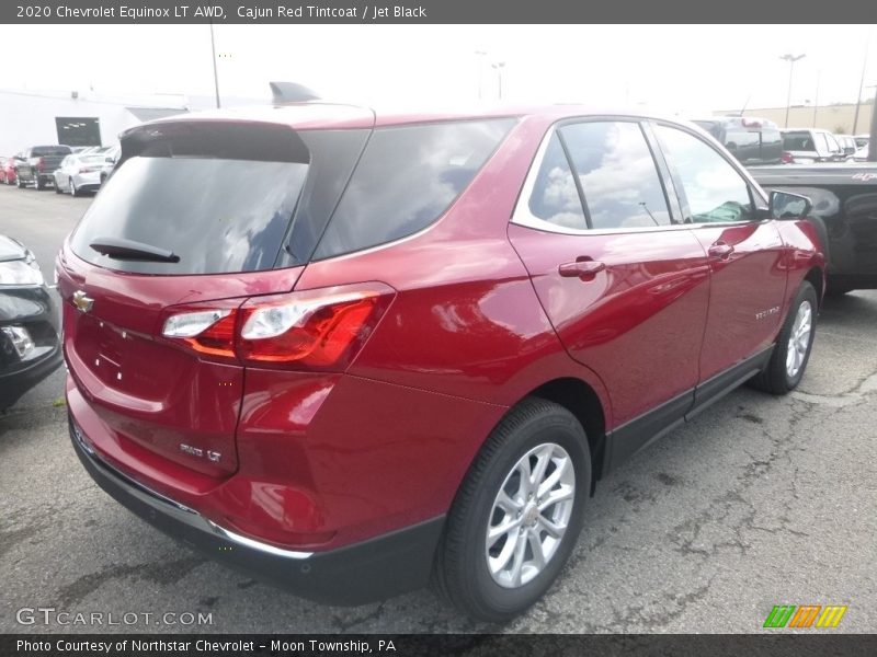 Cajun Red Tintcoat / Jet Black 2020 Chevrolet Equinox LT AWD
