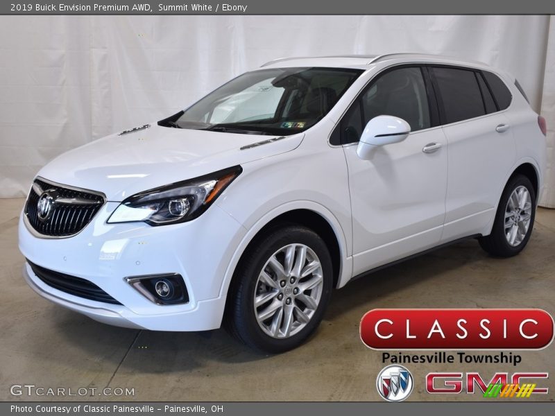 Summit White / Ebony 2019 Buick Envision Premium AWD