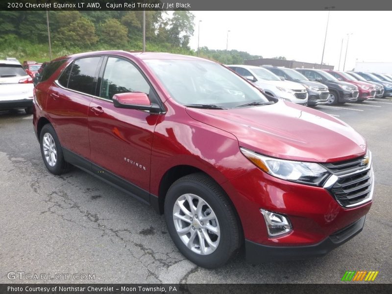 Cajun Red Tintcoat / Jet Black 2020 Chevrolet Equinox LT AWD