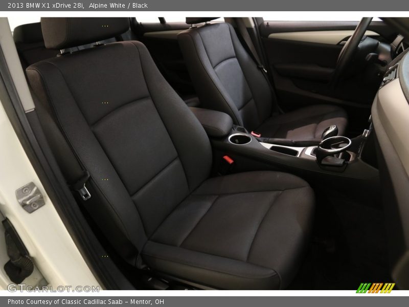 Alpine White / Black 2013 BMW X1 xDrive 28i