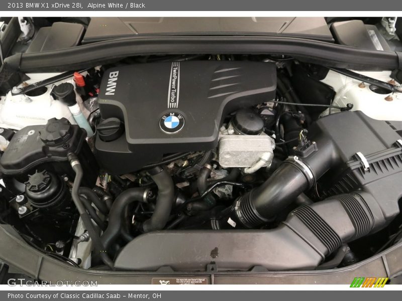Alpine White / Black 2013 BMW X1 xDrive 28i