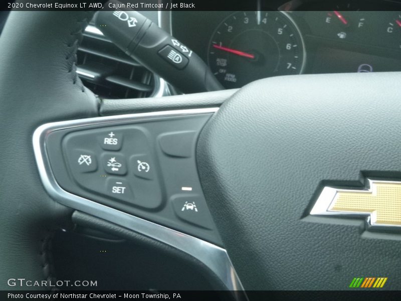 Cajun Red Tintcoat / Jet Black 2020 Chevrolet Equinox LT AWD