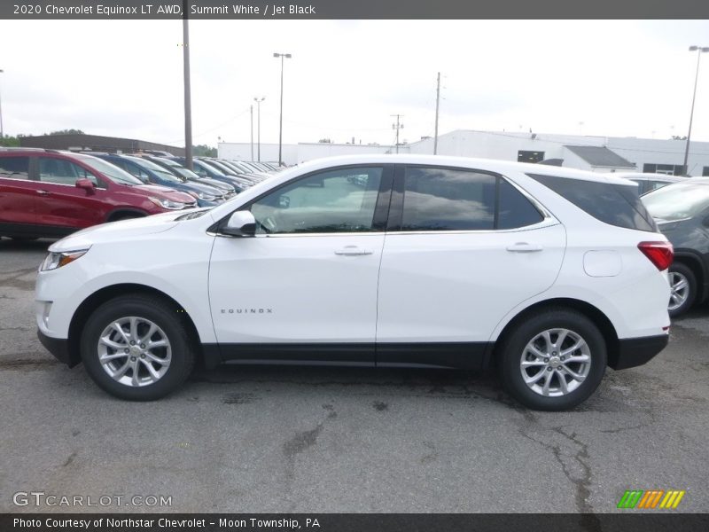 Summit White / Jet Black 2020 Chevrolet Equinox LT AWD