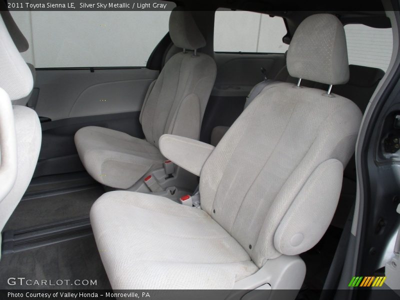 Silver Sky Metallic / Light Gray 2011 Toyota Sienna LE