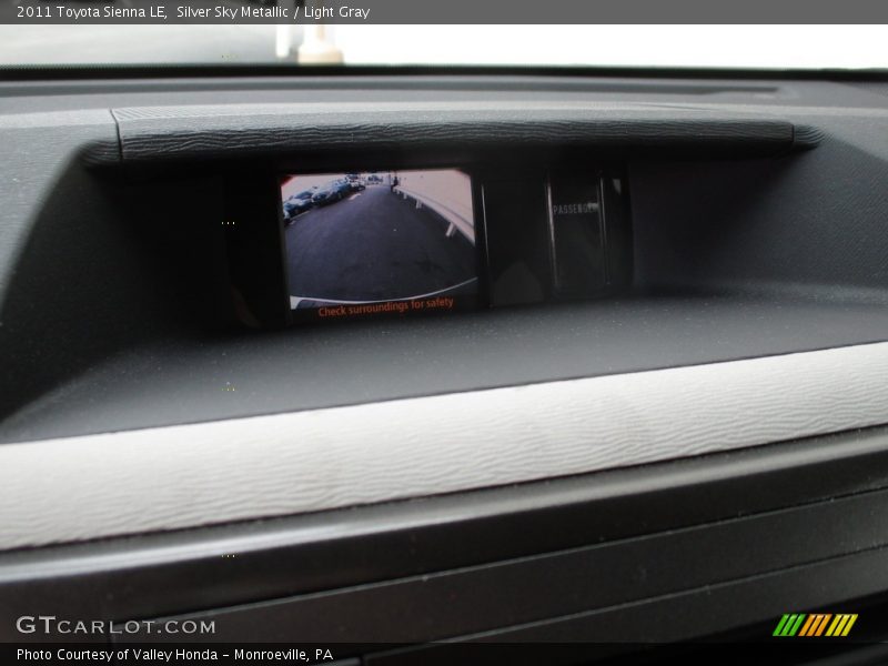 Silver Sky Metallic / Light Gray 2011 Toyota Sienna LE