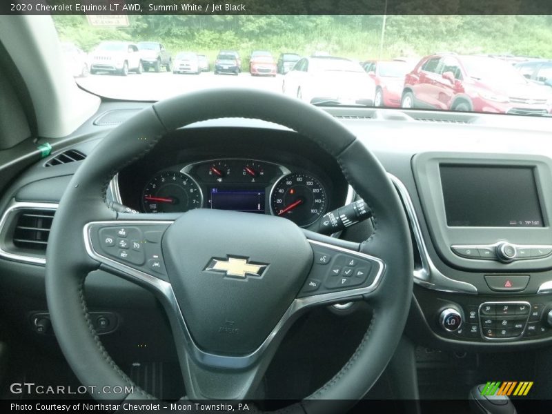 Summit White / Jet Black 2020 Chevrolet Equinox LT AWD