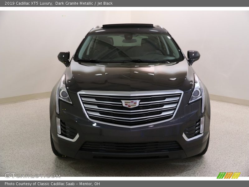 Dark Granite Metallic / Jet Black 2019 Cadillac XT5 Luxury