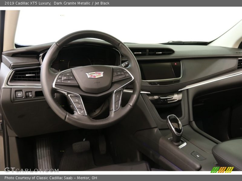 Dark Granite Metallic / Jet Black 2019 Cadillac XT5 Luxury