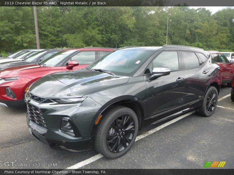 Nightfall Metallic / Jet Black 2019 Chevrolet Blazer RS AWD