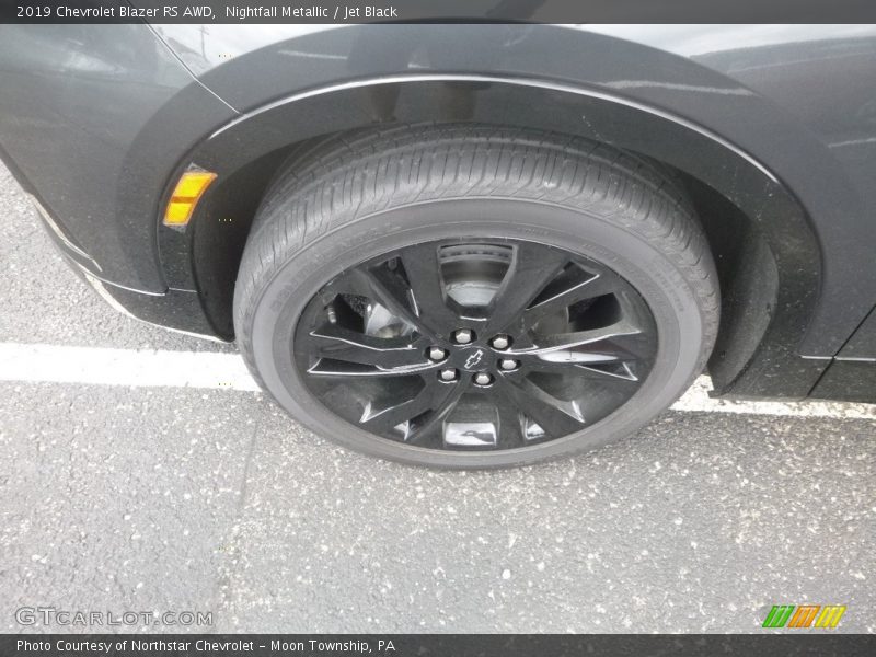 Nightfall Metallic / Jet Black 2019 Chevrolet Blazer RS AWD