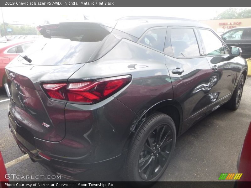 Nightfall Metallic / Jet Black 2019 Chevrolet Blazer RS AWD