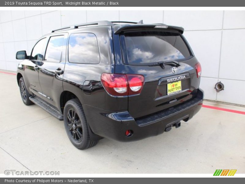 Midnight Black Metallic / Black 2019 Toyota Sequoia TRD Sport