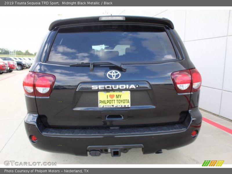 Midnight Black Metallic / Black 2019 Toyota Sequoia TRD Sport