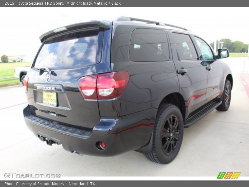 Midnight Black Metallic / Black 2019 Toyota Sequoia TRD Sport