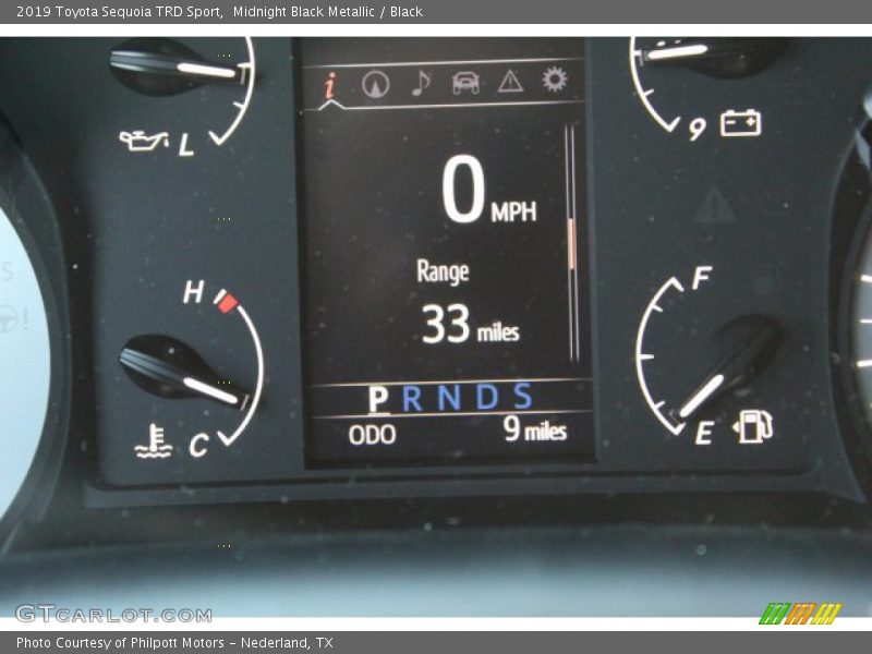  2019 Sequoia TRD Sport TRD Sport Gauges