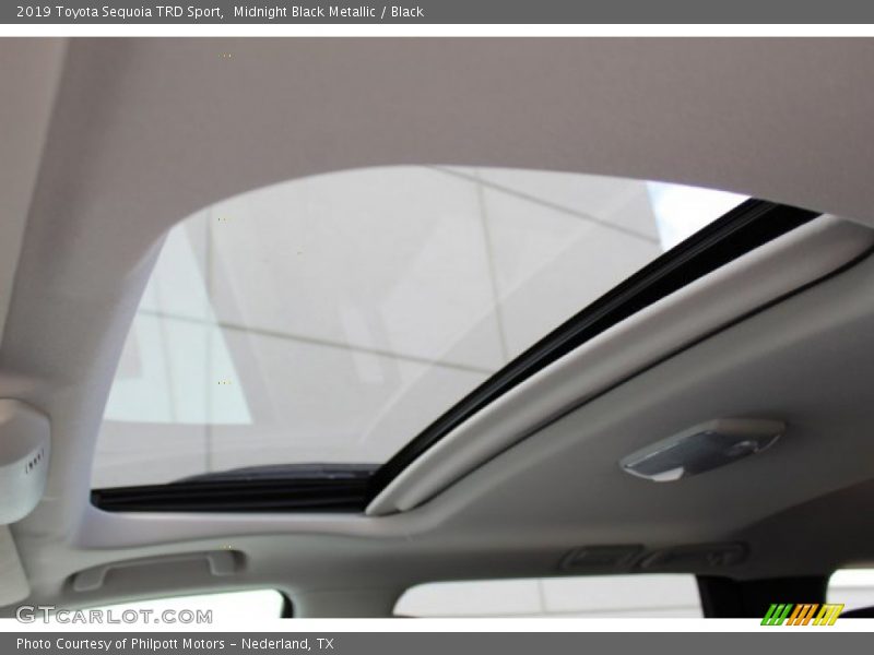 Sunroof of 2019 Sequoia TRD Sport