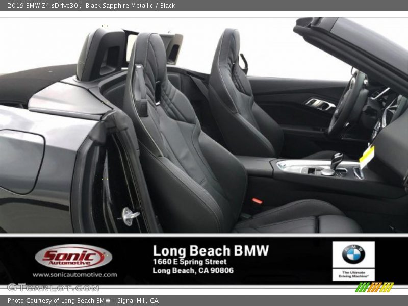 Black Sapphire Metallic / Black 2019 BMW Z4 sDrive30i