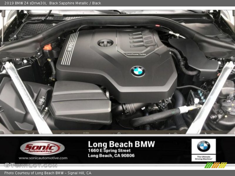 Black Sapphire Metallic / Black 2019 BMW Z4 sDrive30i