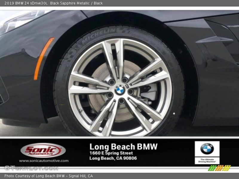 Black Sapphire Metallic / Black 2019 BMW Z4 sDrive30i