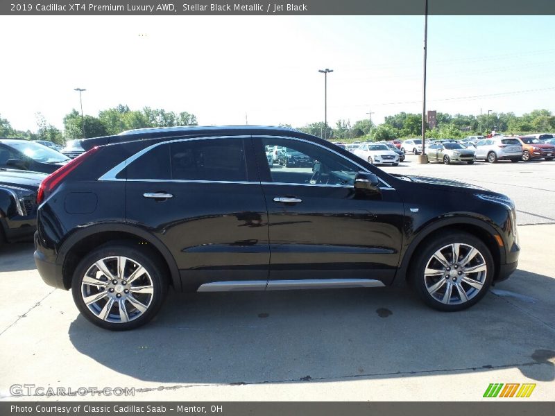 Stellar Black Metallic / Jet Black 2019 Cadillac XT4 Premium Luxury AWD