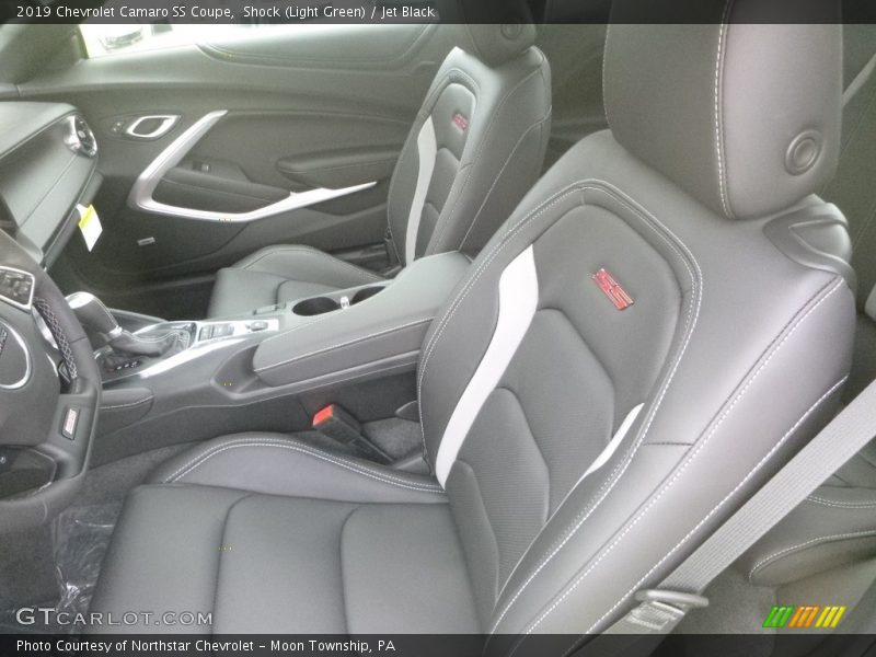 Shock (Light Green) / Jet Black 2019 Chevrolet Camaro SS Coupe
