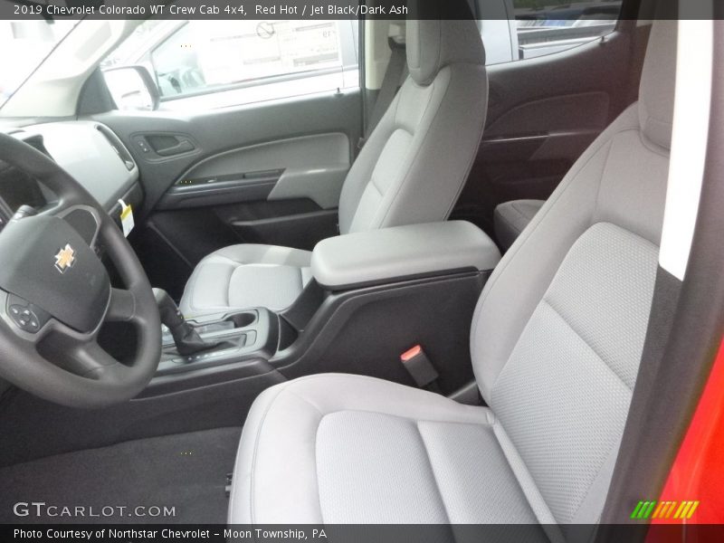Red Hot / Jet Black/Dark Ash 2019 Chevrolet Colorado WT Crew Cab 4x4