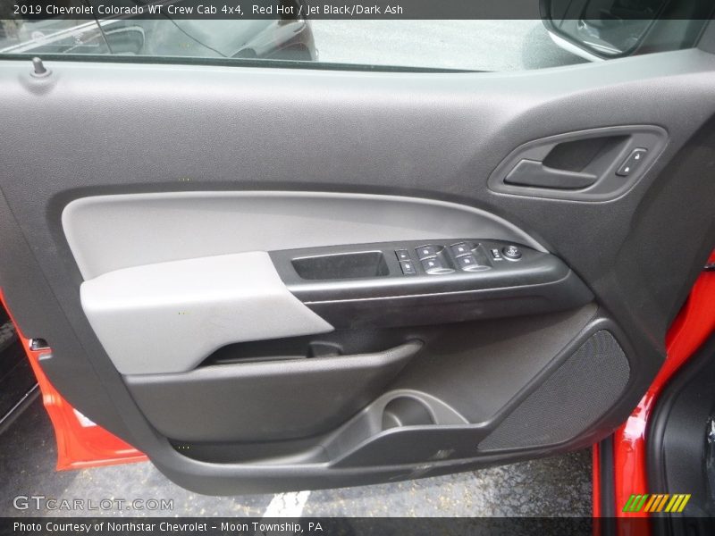 Red Hot / Jet Black/Dark Ash 2019 Chevrolet Colorado WT Crew Cab 4x4