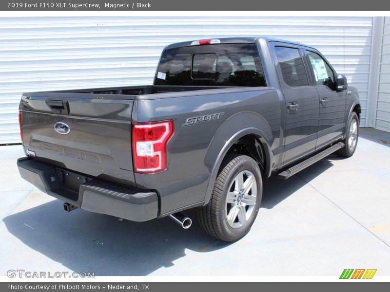 Magnetic / Black 2019 Ford F150 XLT SuperCrew