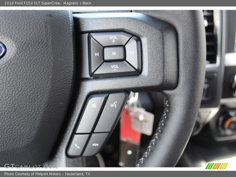 Magnetic / Black 2019 Ford F150 XLT SuperCrew