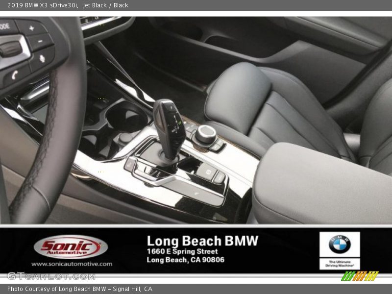 Jet Black / Black 2019 BMW X3 sDrive30i