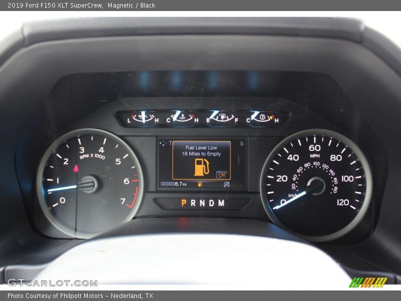 Magnetic / Black 2019 Ford F150 XLT SuperCrew
