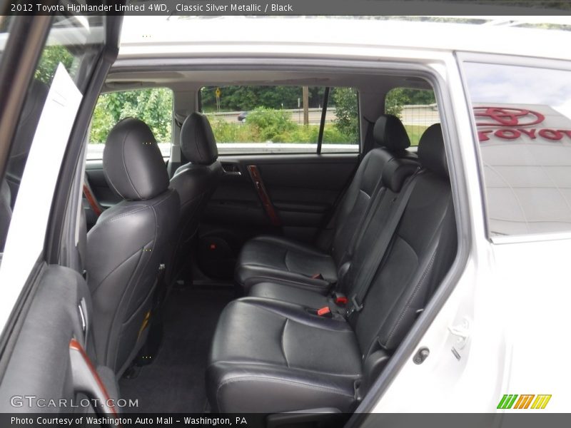 Classic Silver Metallic / Black 2012 Toyota Highlander Limited 4WD