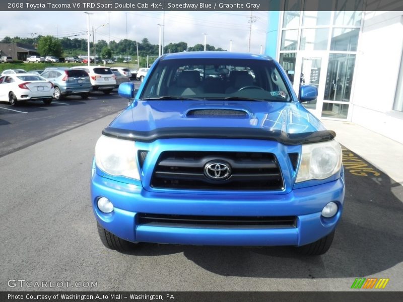Speedway Blue / Graphite Gray 2008 Toyota Tacoma V6 TRD Sport Double Cab 4x4