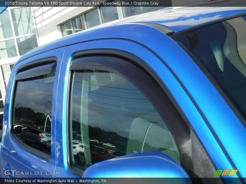 Speedway Blue / Graphite Gray 2008 Toyota Tacoma V6 TRD Sport Double Cab 4x4