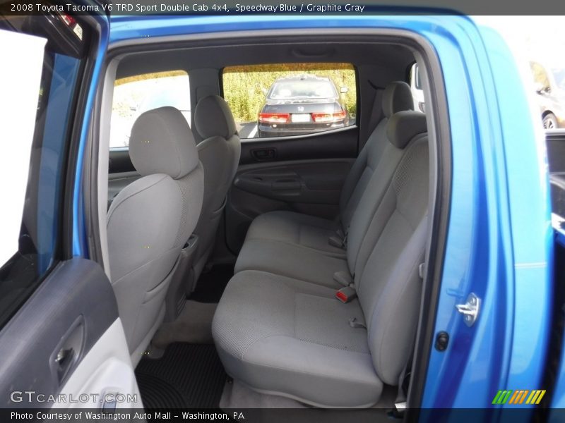 Speedway Blue / Graphite Gray 2008 Toyota Tacoma V6 TRD Sport Double Cab 4x4