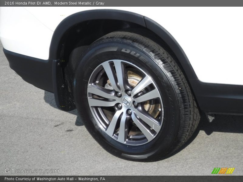 Modern Steel Metallic / Gray 2016 Honda Pilot EX AWD