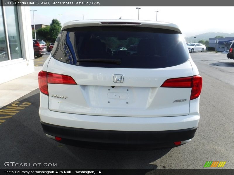 Modern Steel Metallic / Gray 2016 Honda Pilot EX AWD
