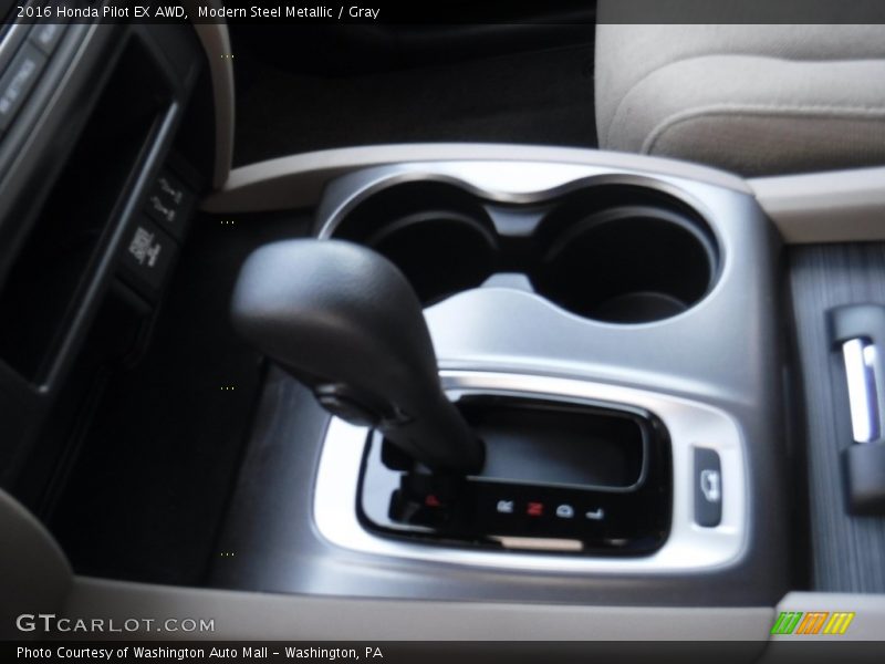 Modern Steel Metallic / Gray 2016 Honda Pilot EX AWD