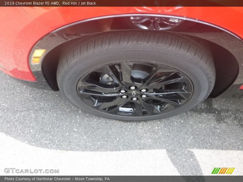 Red Hot / Jet Black 2019 Chevrolet Blazer RS AWD