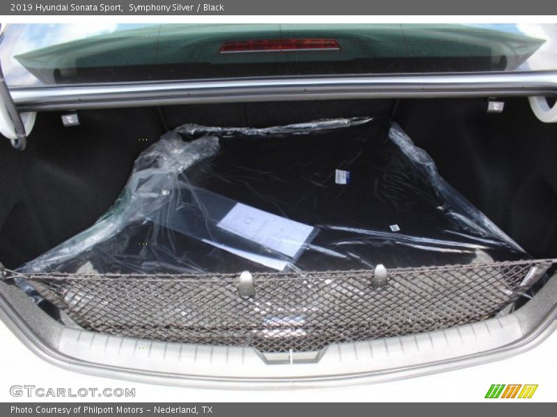 Symphony Silver / Black 2019 Hyundai Sonata Sport