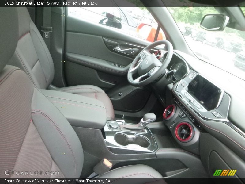 Red Hot / Jet Black 2019 Chevrolet Blazer RS AWD