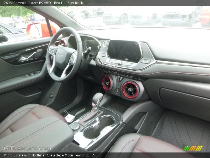 Red Hot / Jet Black 2019 Chevrolet Blazer RS AWD