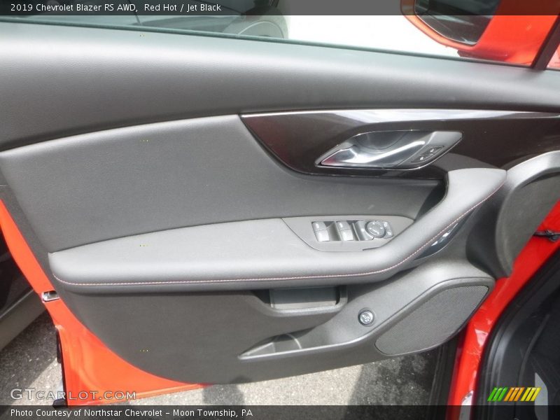 Red Hot / Jet Black 2019 Chevrolet Blazer RS AWD