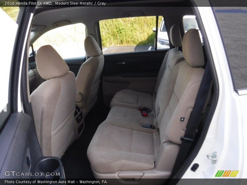 Modern Steel Metallic / Gray 2016 Honda Pilot EX AWD